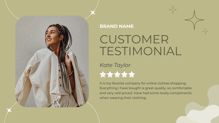 Fashion Store Review Youtube Thumbnail Design Template