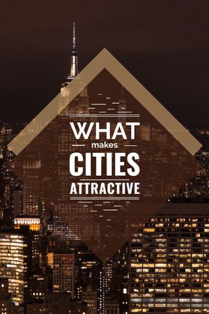 City Guide Night Skyscraper Lights Tumblr – шаблон для дизайна