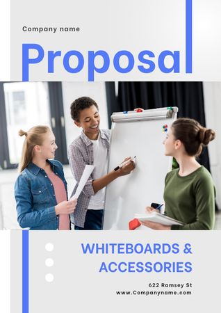 Educational Equipment Offer Proposal Šablona návrhu