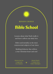 Youth Bible School Invitation