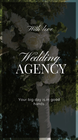 Designvorlage Promotion für Hochzeitsdekoration und Agenturservice für TikTok Video