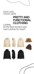Travel Clothing Sale Offer