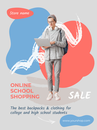Back to School Special Offer Poster US Modelo de Design