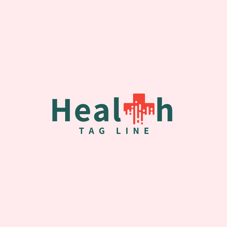 health clinic logo design Logoデザインテンプレート