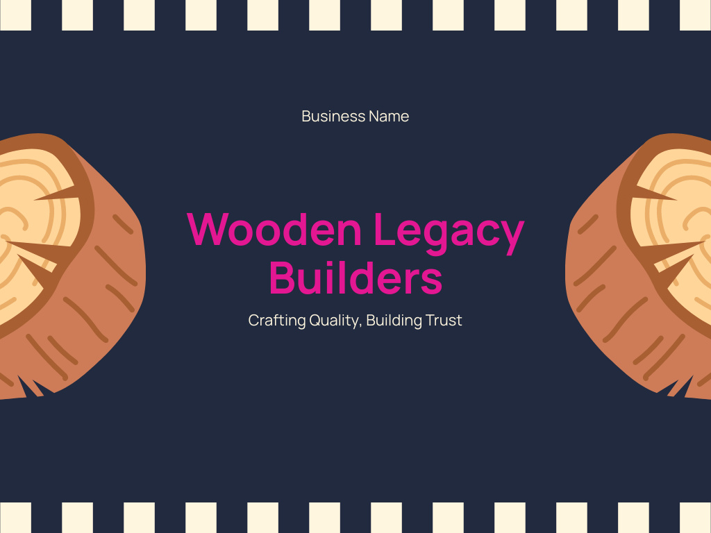 High Quality Carpentry Services Presentation – шаблон для дизайна