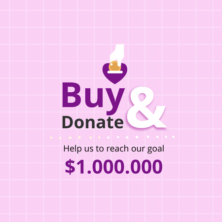 Platilla de diseño Buy and Donate to Charity Instagram