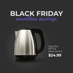 Black Friday Sales with Electric Kettle