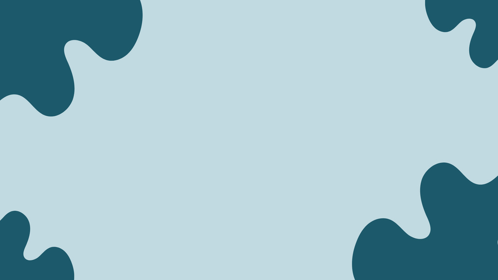 Blue Shapes on LightBlue Background Zoom Background – шаблон для дизайна