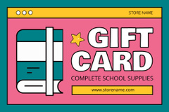 Voucher Offer for School Items with Book