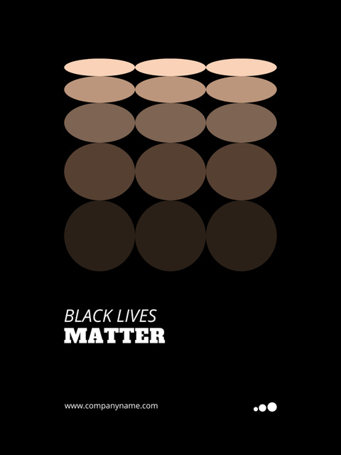 Modèle de visuel Diverse Types of Skin Colors - Poster 36x48in
