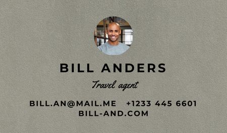 Travel Agent Services Offer Business card Design Template