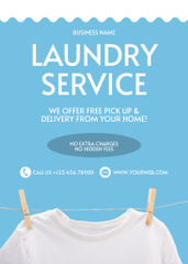 Laundry Offer with White T-shirt
