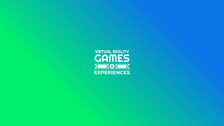 Virtual reality games Ad Youtube Design Template