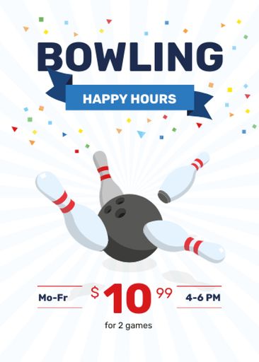 Bowling Club Happy Hours Offer 