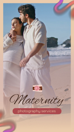 Seaside Tourism For Future Parents With Discount TikTok Video Design Template