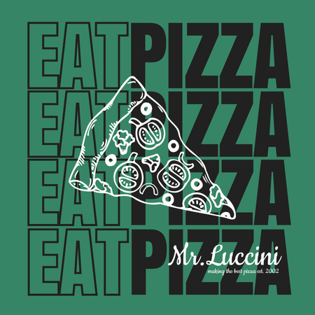 Advertisement for New Pizzeria Instagram Design Template