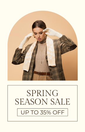 Seasonal Spring Collection Sale Announcement IGTV Cover Design Template