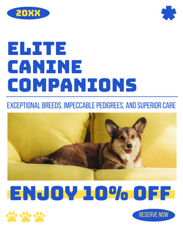Top-notch Purebred Companions at Reduced Prices Instagram Post Vertical Design Template