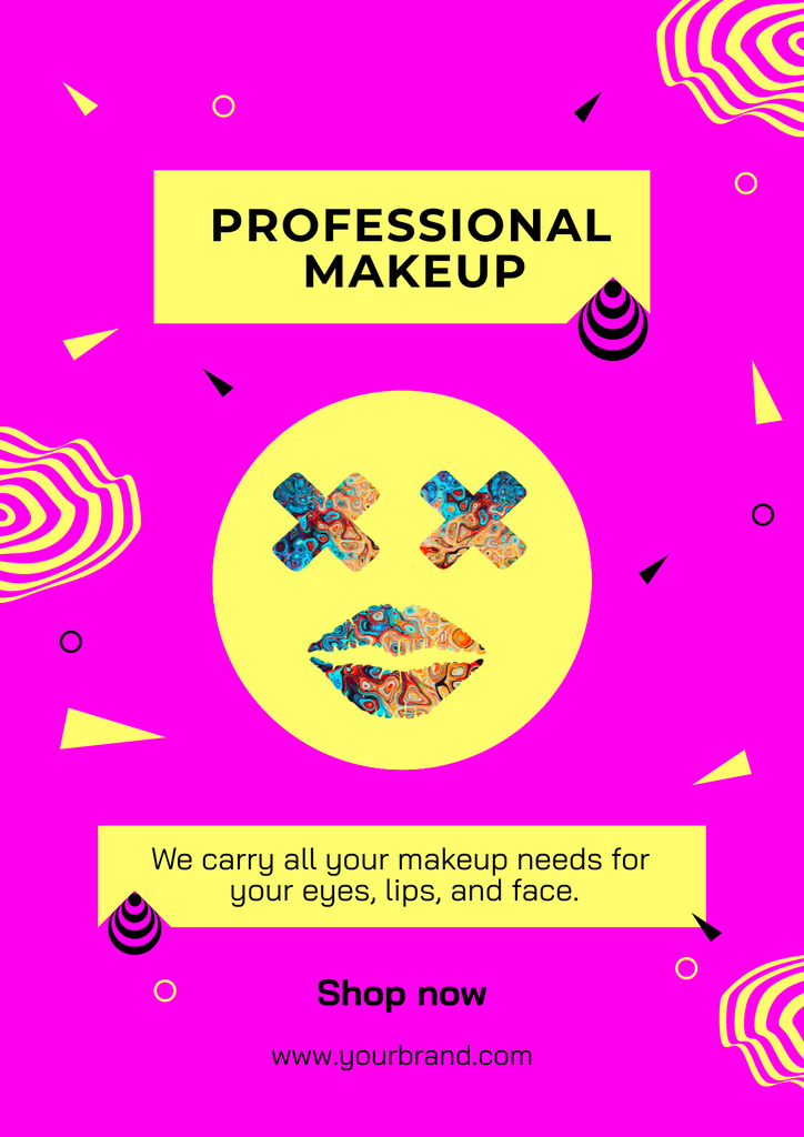Beauty Shop Ad Poster – шаблон для дизайну