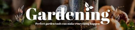 Sale Offer of Garden Tools Ebay Store Billboard Design Template