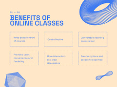 Online Learning Benefits