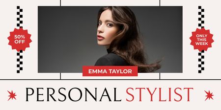 Styling by Outspoken Fashion Influencer Twitter Design Template