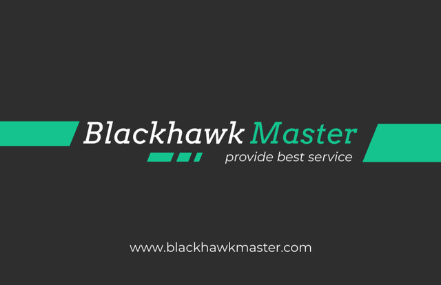 Master Services Offer Business Card 85x55mm – шаблон для дизайну