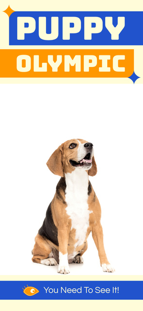 Plantilla de diseño de Puppies Show and Contest Snapchat Moment Filter 
