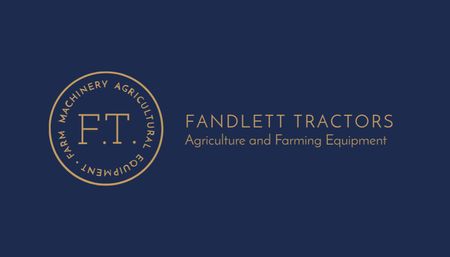 Agriculture and Farming Equipment Business Card US Šablona návrhu