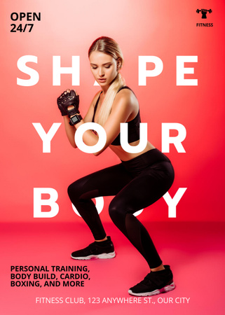 Personal Training Offer Flayer Design Template