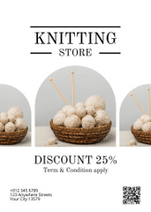 Knitting Store With Discount And Yarn