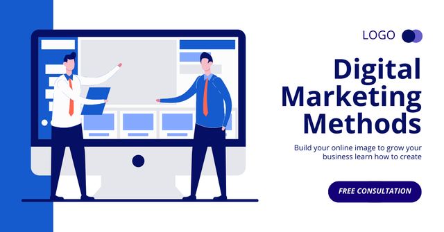 Essential Methods Of Marketing And Free Consultation Offer Facebook AD – шаблон для дизайну