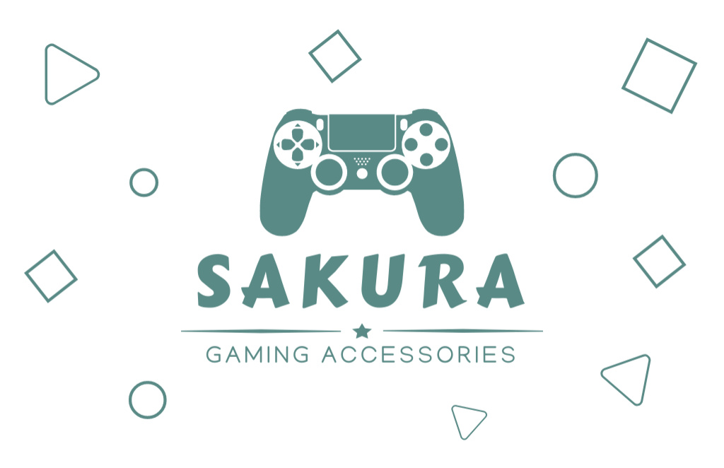 Sale Offer of Gaming Accessories Business Card 85x55mmデザインテンプレート