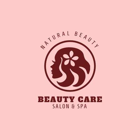 Beauty salon & spa logo design Logo Design Template