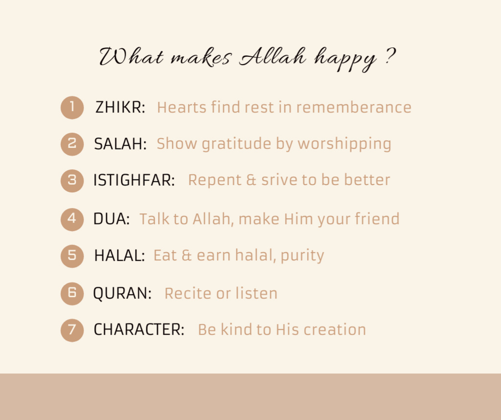 Muslim commandments list Facebook Πρότυπο σχεδίασης