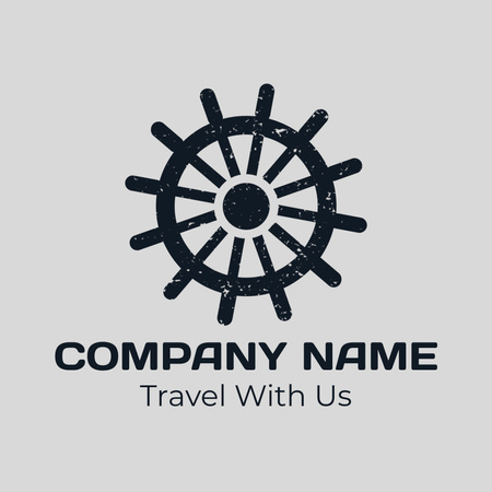 Szablon projektu biura podróży Animated Logo