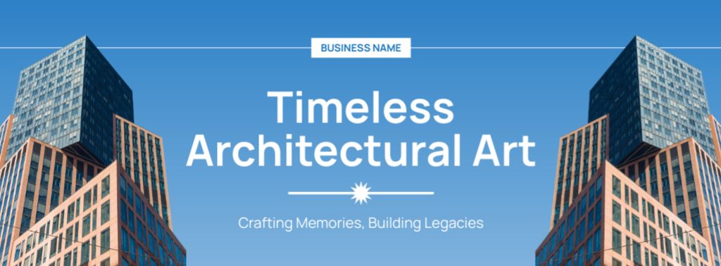 Plantilla de diseño de Creating Architectural Legacy With Bureau Facebook cover 