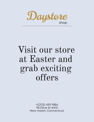 Flower Shop Promotion for Easter Celebration