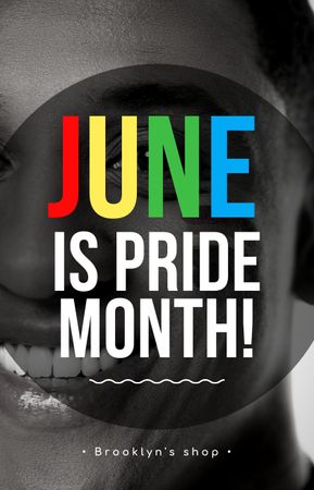 Plantilla de diseño de Pride Month Announcement IGTV Cover 