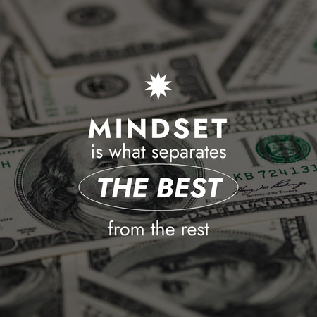 Successful Finance mindset Instagram Design Template