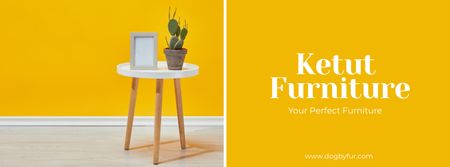 Ketut Furniture Facebook Cover Facebook cover Design Template