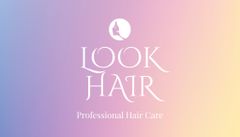 Hair Stylist Services Ad on Pink