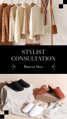 Stylist Consultation Ad with Beautiful Women