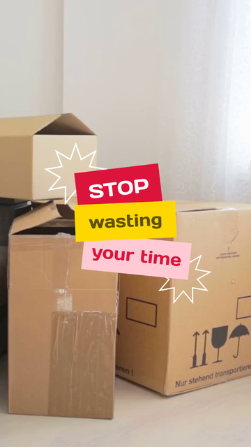 Top-notch Local Moving Service Offer With Slogan TikTok Videoデザインテンプレート