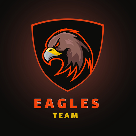 Sport Team Emblem Logo Design Template