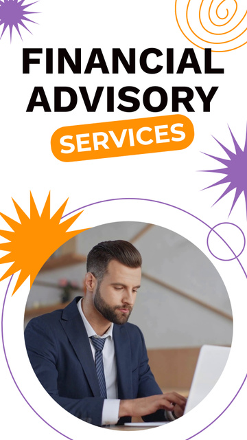 Ad of Financial Advisory Services Instagram Video Story Design Template