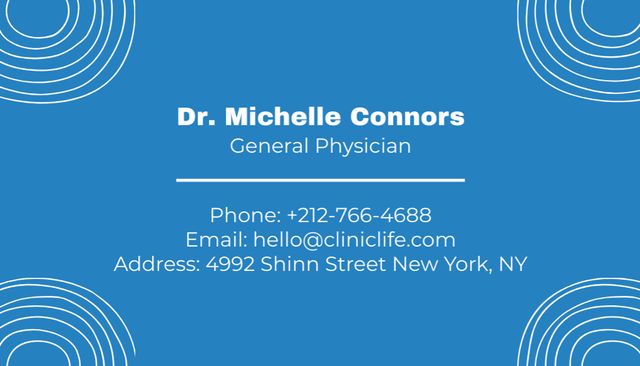 Healthcare Services which Make You Happy Business Card US Design Template