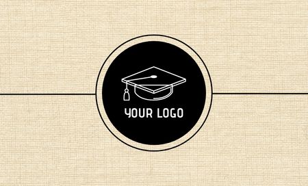 Picture of Academic Cap Business Card 91x55mm Design Template