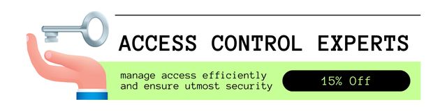 Access Control Experts LinkedIn Cover Πρότυπο σχεδίασης