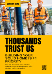 Construction Company Advertising with Professional Builders